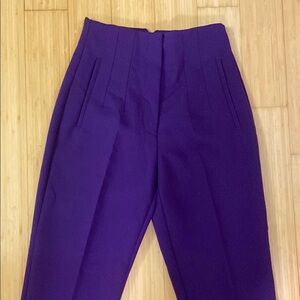 Vibrant Purple Trousers